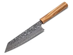 Damastmesser Bunka 170 SG2, 63 Lagen, Olive -Japan Kunst Verkauf damastmesser bunka 170 sg2 63 lagen olive 1