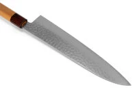 Damastmesser Gyuto 240, VG-10, Hammerschlag 4 Damastmesser Gyuto 240, VG-10, Hammerschlag – Bild 4