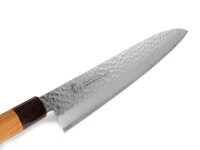 Damastmesser Gyuto 240, VG-10, Hammerschlag 7 Damastmesser Gyuto 240, VG-10, Hammerschlag – Bild 7