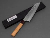 Damastmesser Kengata Gyuto 190, VG-10, Hammerschlag 9 Damastmesser Kengata Gyuto 190, VG-10, Hammerschlag – Bild 9