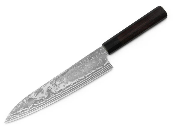 Damastmesser Kyusakichi Gyutou, ZDP189 11 Damastmesser Kyusakichi Gyutou, ZDP189 – Bild 11