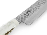 Damastmesser Santoku 180, Kadzuno-gara 3 Damastmesser Santoku 180, Kadzuno-gara – Bild 3