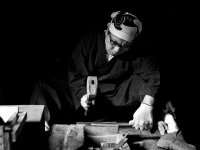 Damastmesser Santoku 180, Kadzuno-gara 9 Damastmesser Santoku 180, Kadzuno-gara – Bild 9