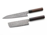 Damastmesser Set Nakiri