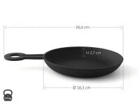 Gusseisen Servierpfanne Pasonal, Ø 16,5 Cm 8 Gusseisen Servierpfanne Pasonal, Ø 16,5 Cm – Bild 8