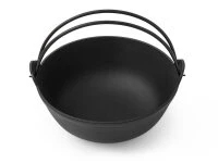 Gusseisen Topf Nabe, Sukiyaki Pfanne, Ø 33 Cm 3 Gusseisen Topf Nabe, Sukiyaki Pfanne, Ø 33 Cm – Bild 3