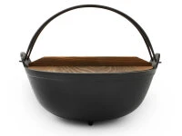 Gusseisen Topf Nabe, Sukiyaki Pfanne, Ø 33 Cm 4 Gusseisen Topf Nabe, Sukiyaki Pfanne, Ø 33 Cm – Bild 4