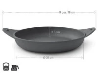 Gusseisenpfanne NakedPan, Ø 28 Cm, OIGEN 5 Gusseisenpfanne NakedPan, Ø 28 Cm, OIGEN – Bild 5