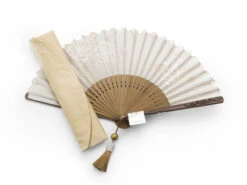 Handfächer Eien, Beige -Japan Kunst Verkauf handfaecher eien beige 1