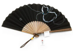 Handfächer Kyoto Kabocha -Japan Kunst Verkauf handfaecher kyoto kabocha 1