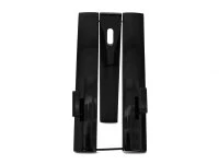 Handfächer Ständer, Holz Lackiert, Schwarz 1 Handfächer Ständer, Holz Lackiert, Schwarz