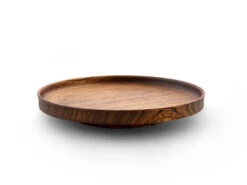 Holztablett Sen, Ø 12 Cm, Braun -Japan Kunst Verkauf holztablett sen o 12 cm braun 1