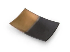 Japanische Servierplatte Sou, Schwarz-gold, 2 Größen -Japan Kunst Verkauf japanische servierplatte sou schwarz gold 2 groessen 1