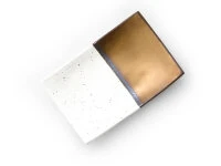 Japanische Servierplatte Sou, Weiß-gold, 2 Größen 3 Japanische Servierplatte Sou, Weiß-gold, 2 Größen – Bild 3