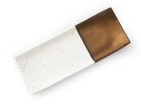 Japanische Servierplatte Sou, Weiß-gold, 2 Größen 6 Japanische Servierplatte Sou, Weiß-gold, 2 Größen – Bild 6