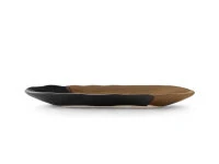 Japanische Servierschale Sou, Schwarz-gold, 2 GröĂen