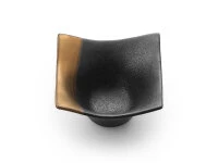 Japanische Soßenschale Sou, Schwarz-gold 3 Japanische Soßenschale Sou, Schwarz-gold – Bild 3