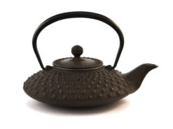 Japanische Teekanne Gusseisen Hira Arare, 0,5 L, Braun -Japan Kunst Verkauf japanische teekanne gusseisen hira arare 0 5 l braun 1