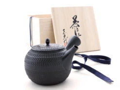Japanische Teekanne Tokoname Sendan Maru Mit Geschenkbox -Japan Kunst Verkauf japanische teekanne tokoname sendan maru mit geschenkbox 1