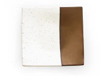 Japanischer Teller Sou, Weiß-gold, 2 Größen 6 Japanischer Teller Sou, Weiß-gold, 2 Größen – Bild 6