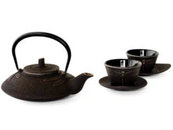 Japanisches Teeservice Tonbo, 5-teilig -Japan Kunst Verkauf japanisches teeservice tonbo 5 teilig 1