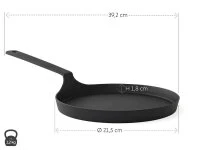 Kamasada Shallow Pan, Gusseisen 4 Kamasada Shallow Pan, Gusseisen – Bild 4