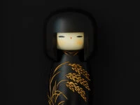 Kokeshi: Dekofigur Minori 6 Kokeshi: Dekofigur Minori – Bild 6