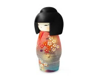 Kokeshi: Holzfigur Doshin 4 Kokeshi: Holzfigur Doshin – Bild 4