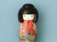 Kokeshi: Holzfigur Doshin 5 Kokeshi: Holzfigur Doshin – Bild 5