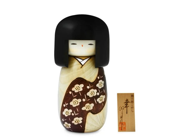 Kokeshi: Holzfigur Sachi 7 Kokeshi: Holzfigur Sachi – Bild 7