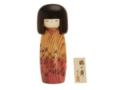Kokeshi: Holzpuppe Tsuru No Mai 11 Kokeshi: Holzpuppe Tsuru No Mai -Japan Kunst Verkauf kokeshi holzpuppe tsuru no mai 1