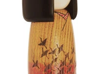 Kokeshi: Holzpuppe Tsuru No Mai 4 Kokeshi: Holzpuppe Tsuru No Mai – Bild 4