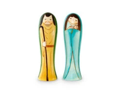 Kokeshi Maria Und Josef -Japan Kunst Verkauf kokeshi maria und josef 1