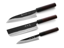 Messerset Damastmesser Nami Santoku II 23 Messerset Damastmesser Nami Santoku II -Japan Kunst Verkauf messerset damastmesser nami santoku ii 1