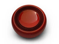 Oryoki Schalenset Nakajima, Rot, 6-teilig