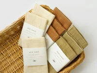 Oshibori, Bio Erfrischungstuch Japan, Ivory, 25cm X 25cm 4 Oshibori, Bio Erfrischungstuch Japan, Ivory, 25cm X 25cm – Bild 4