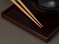 Serviertablett Urushi Aka Tamenuri 5 Serviertablett Urushi Aka Tamenuri – Bild 5