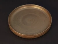 Shusetsu Servierplatte Gold, Flach, Stapelbar 5 Shusetsu Servierplatte Gold, Flach, Stapelbar – Bild 5