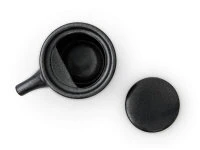 Sojasoßenkännchen, Porzellan Schwarz 4 Sojasoßenkännchen, Porzellan Schwarz – Bild 4