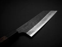 SPG2 Kuroshiage Tsuchime Nakiri 180mm, Wenge Handle 10 SPG2 Kuroshiage Tsuchime Nakiri 180mm, Wenge Handle – Bild 10