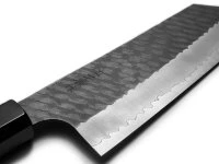 SPG2 Kuroshiage Tsuchime Nakiri 180mm, Wenge Handle 3 SPG2 Kuroshiage Tsuchime Nakiri 180mm, Wenge Handle – Bild 3