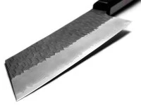 SPG2 Kuroshiage Tsuchime Nakiri 180mm, Wenge Handle 4 SPG2 Kuroshiage Tsuchime Nakiri 180mm, Wenge Handle – Bild 4