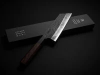 SPG2 Kuroshiage Tsuchime Nakiri 180mm, Wenge Handle 9 SPG2 Kuroshiage Tsuchime Nakiri 180mm, Wenge Handle – Bild 9