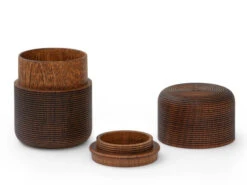 Teedose Fuki Tawara, Serie Karmi, Ca. 100 G Grüner Tee -Japan Kunst Verkauf teedose fuki tawara serie karmi ca 100 g gruener tee 1