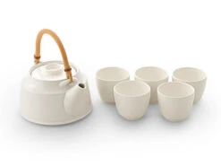 Teeservice T.Kato Weiß, 6-teilig -Japan Kunst Verkauf teeservice t kato weiss 6 teilig 1