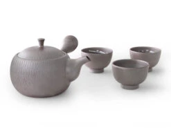 Teeservice Tobikanna, Banko Yaki, 4-teilig -Japan Kunst Verkauf teeservice tobikanna banko yaki 4 teilig 1