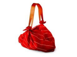 Umhängetasche Furoshiki Sutoraipu, Rot, 70 Cm -Japan Kunst Verkauf umhaengetasche furoshiki sutoraipu rot 70 cm 1