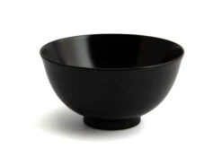 Urushi Reisschale Kenro L, Schwarz -Japan Kunst Verkauf urushi reisschale kenro l schwarz 1