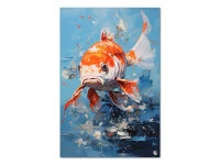 Wandbild Dobutsu #2, Japanische Tiere, Farbig 2:3 1 Wandbild Dobutsu #2, Japanische Tiere, Farbig 2:3