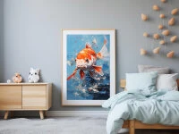 Wandbild Dobutsu #2, Japanische Tiere, Farbig 2:3 3 Wandbild Dobutsu #2, Japanische Tiere, Farbig 2:3 – Bild 3